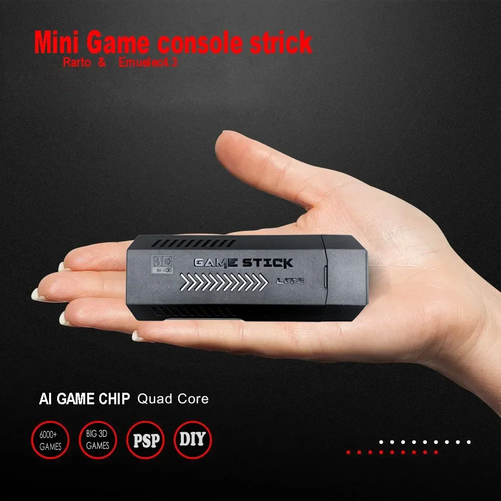 Retro Gaming X2 - X2 Plus 3D Game Stick Video