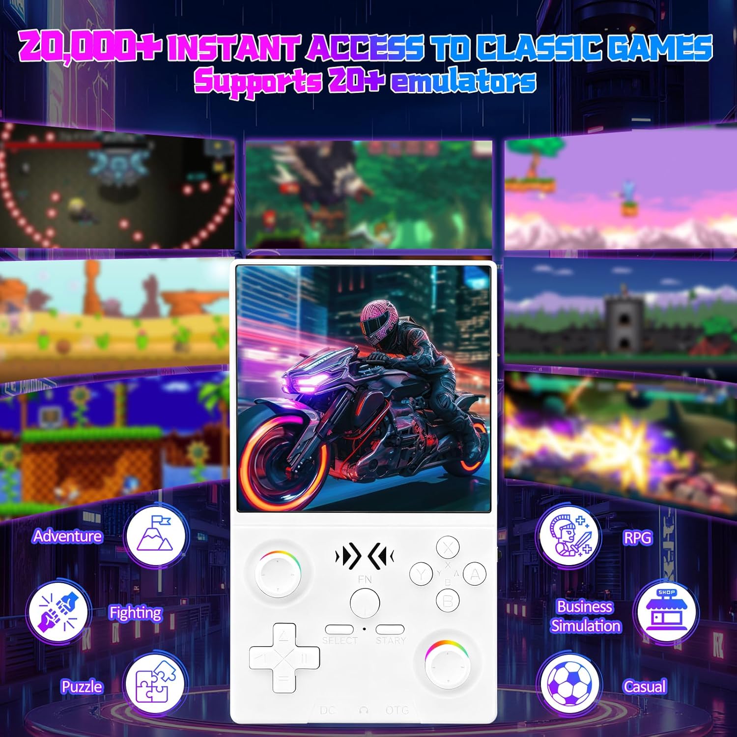 FLLBW XF40V Retro Handheld Gam - đánh giá và giá Retro Gaming Handheld Console