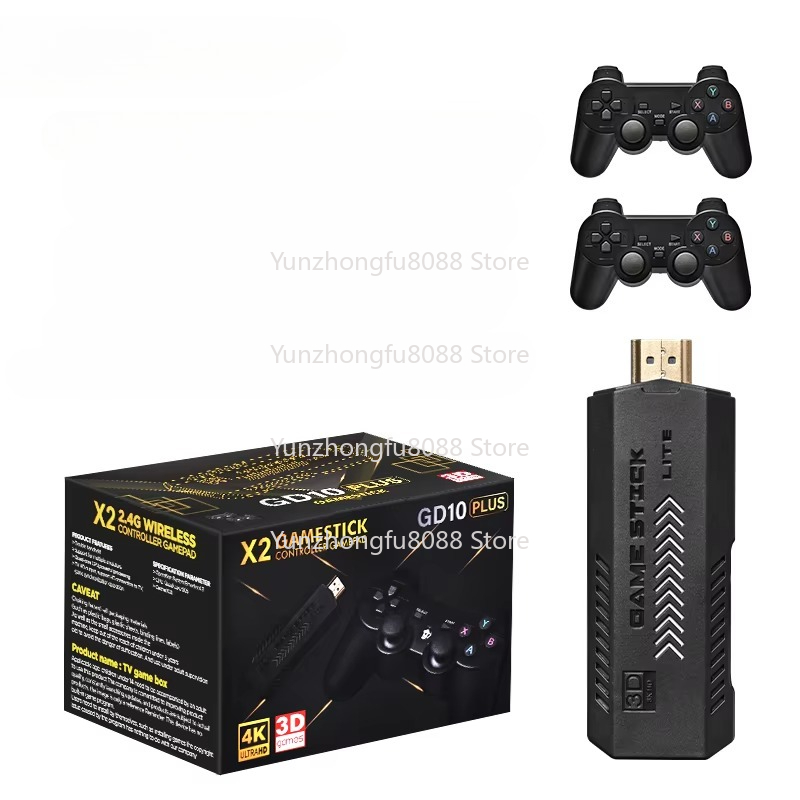 L GD10 Plus Game Stick 4k Blac - đánh giá và giá Retro Gaming X2