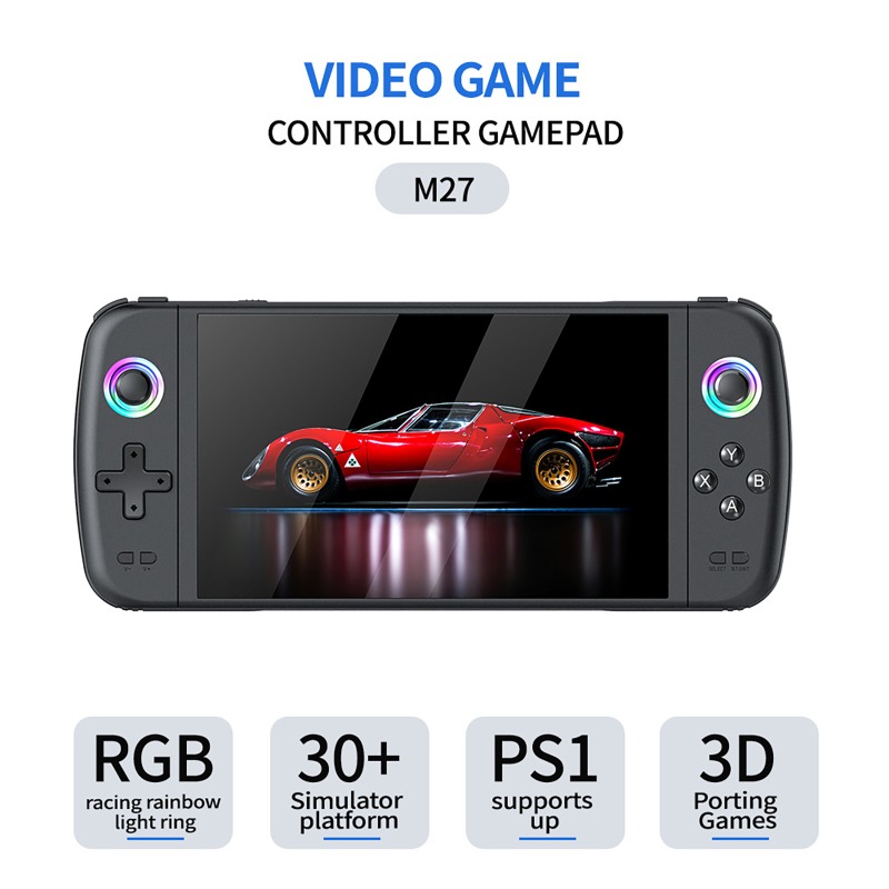 M27 Portable Pocket Retro Hand - đánh giá và giá Retro Gaming Handheld Console
