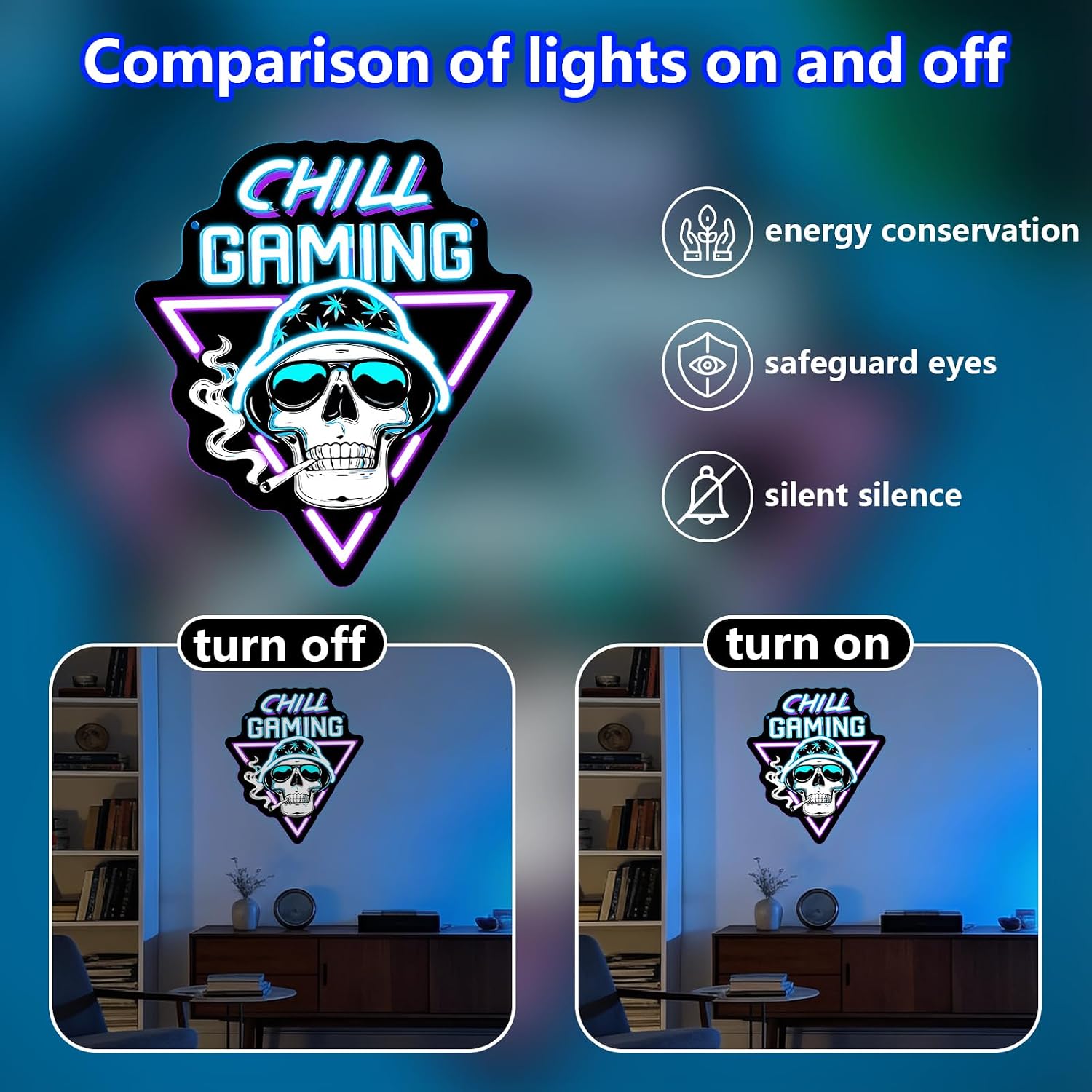  Chill Gaming Skull LED Neon  - đánh giá và giá Retro Gaming Usb