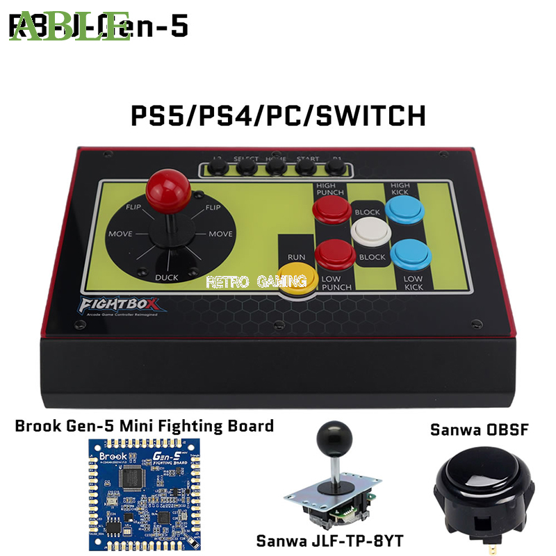 FightBox R8‑J Arcade Fight Sti - đánh giá và giá Retro Gaming Store