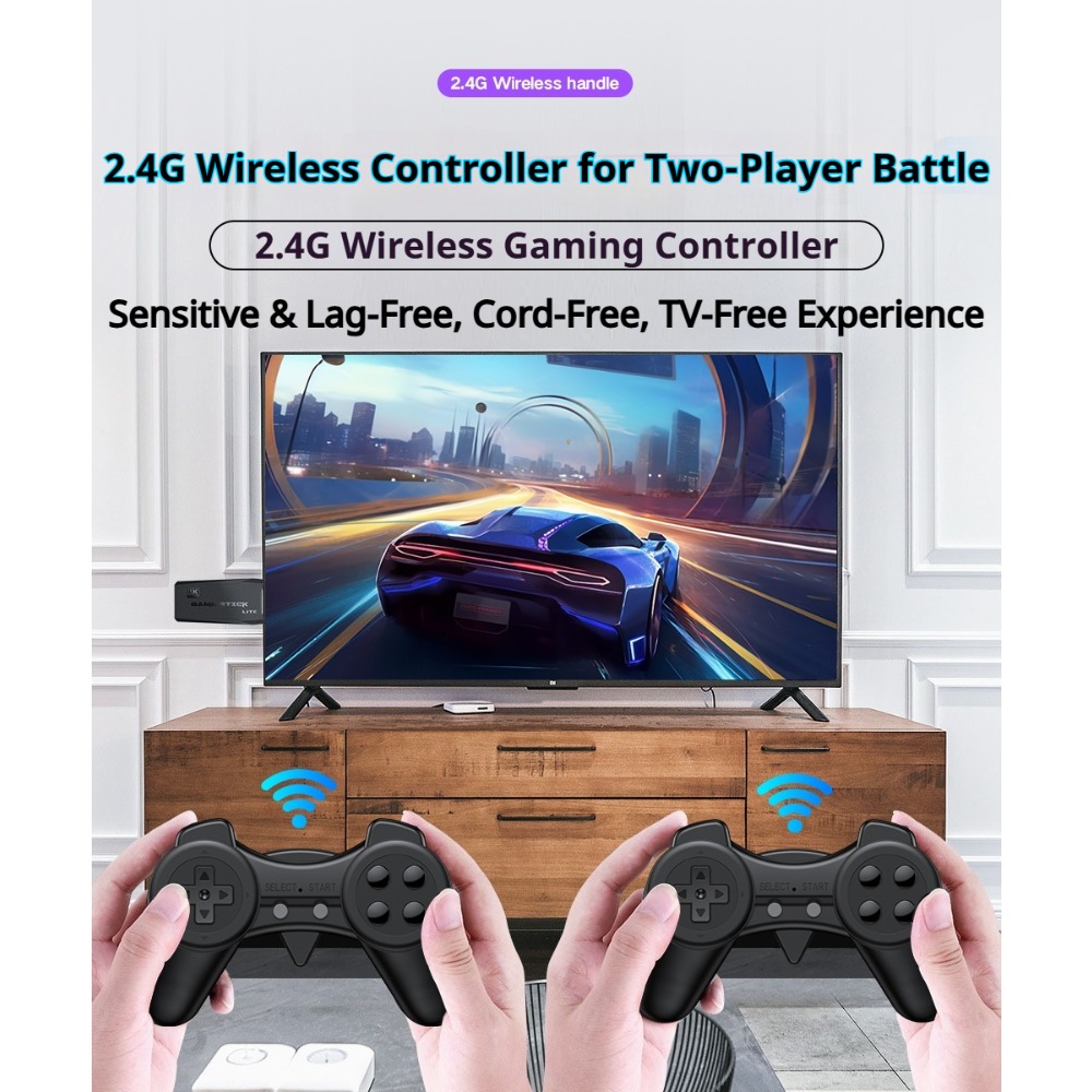 Portable 4K Retro Game Stick C - đánh giá và giá Retro Gaming Hdmi