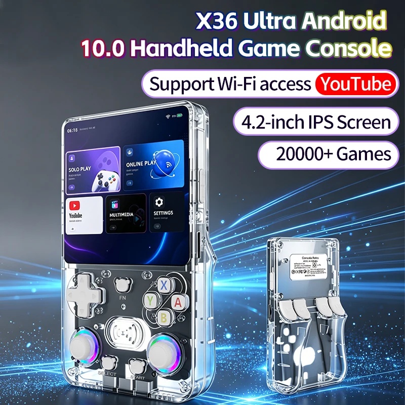 X36Ultra Retro Handheld Consol - đánh giá và giá Retro Gaming Youtuber
