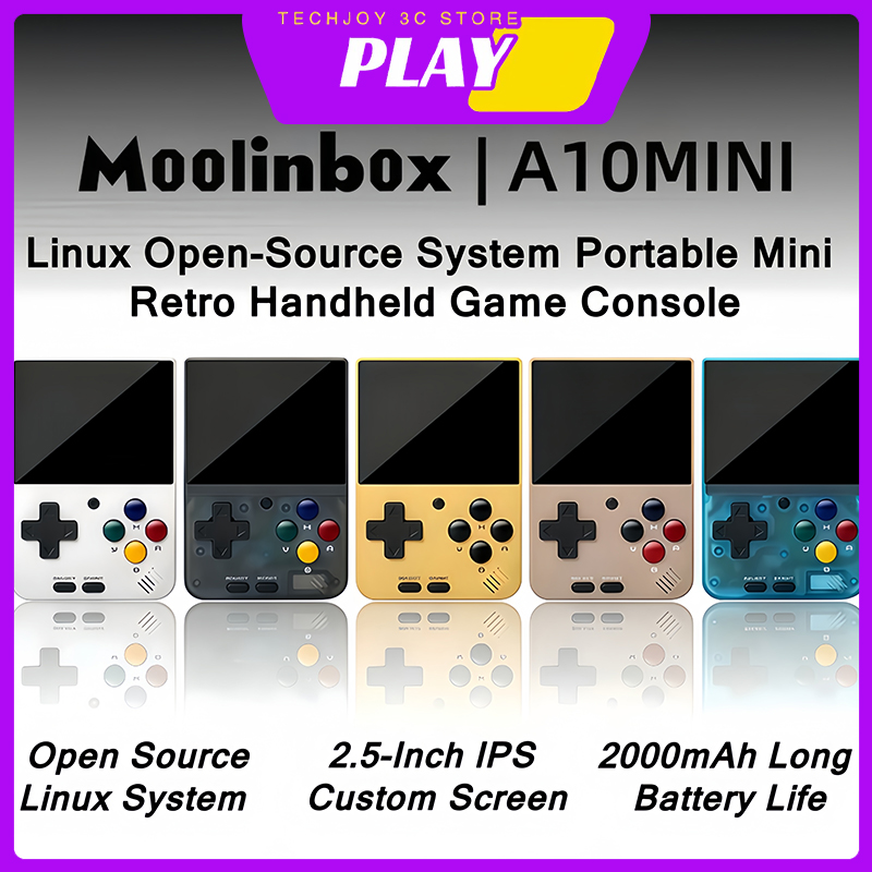 Moolinbox A10Mini 2.8-Inch Lin - đánh giá và giá Retro Gaming Handheld Console