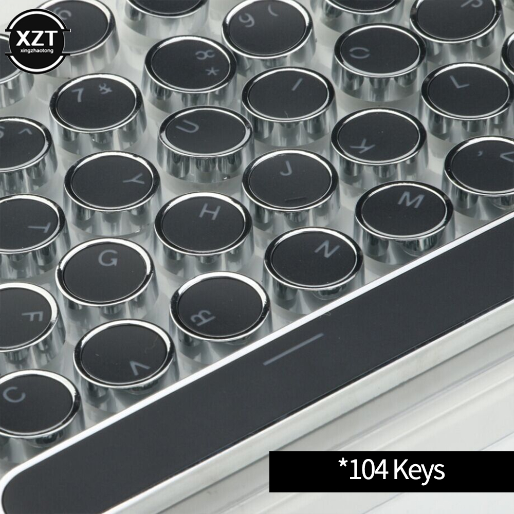 Mờ Vòng Cơ Keycap Thay Thế 104 - đánh giá và giá Retro Gaming Usb