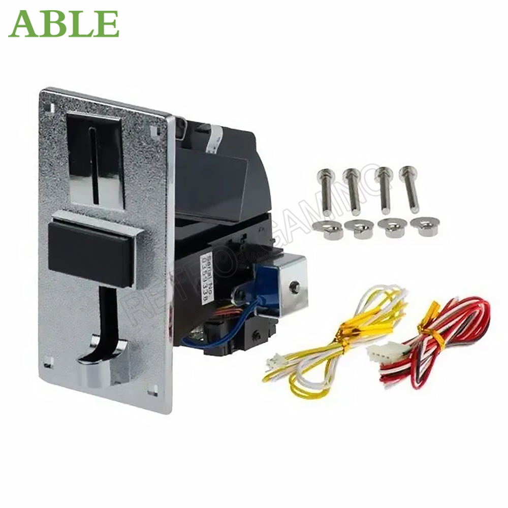 EU9 Coin Acceptor Metal Panel  - đánh giá và giá Retro Gaming Store