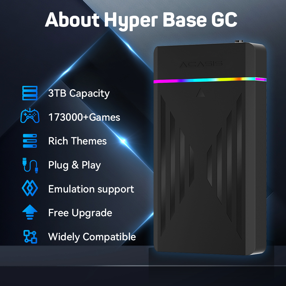 3TB Portable Gaming HDD Launch - đánh giá và giá Retro Gaming Device